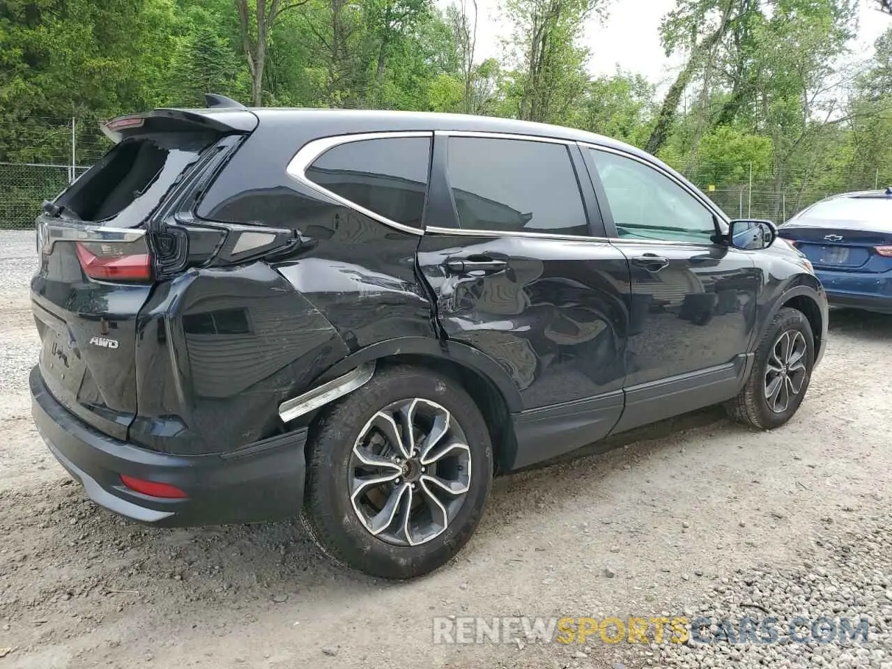3 Photograph of a damaged car 5J6RW2H58ML017094 HONDA CRV 2021
