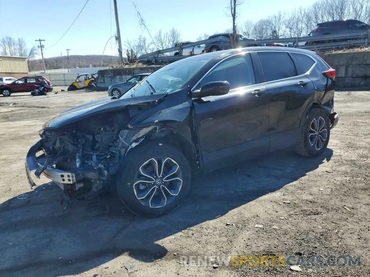 1 Photograph of a damaged car 5J6RW2H59MA007458 HONDA CRV 2021
