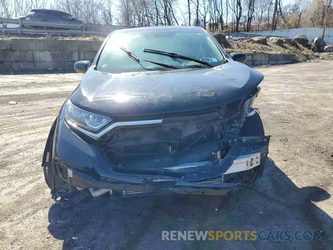 5 Photograph of a damaged car 5J6RW2H59MA007458 HONDA CRV 2021