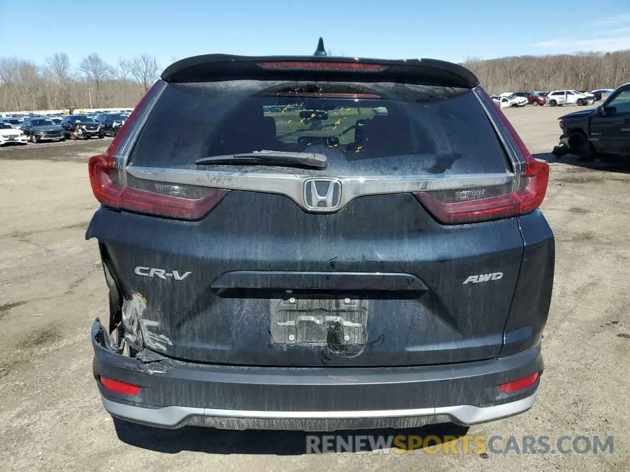 6 Photograph of a damaged car 5J6RW2H59MA007458 HONDA CRV 2021
