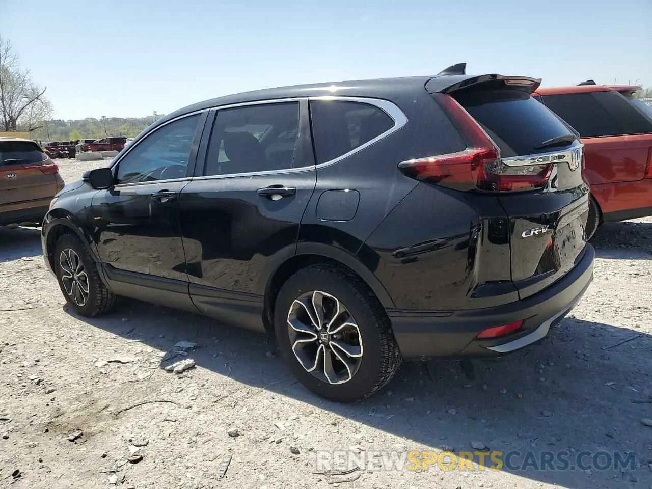 2 Photograph of a damaged car 5J6RW2H59ML001762 HONDA CRV 2021