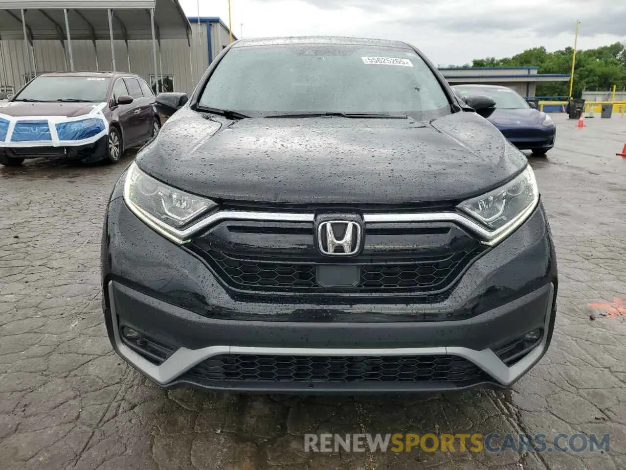 5 Photograph of a damaged car 5J6RW2H81MA000708 HONDA CRV 2021