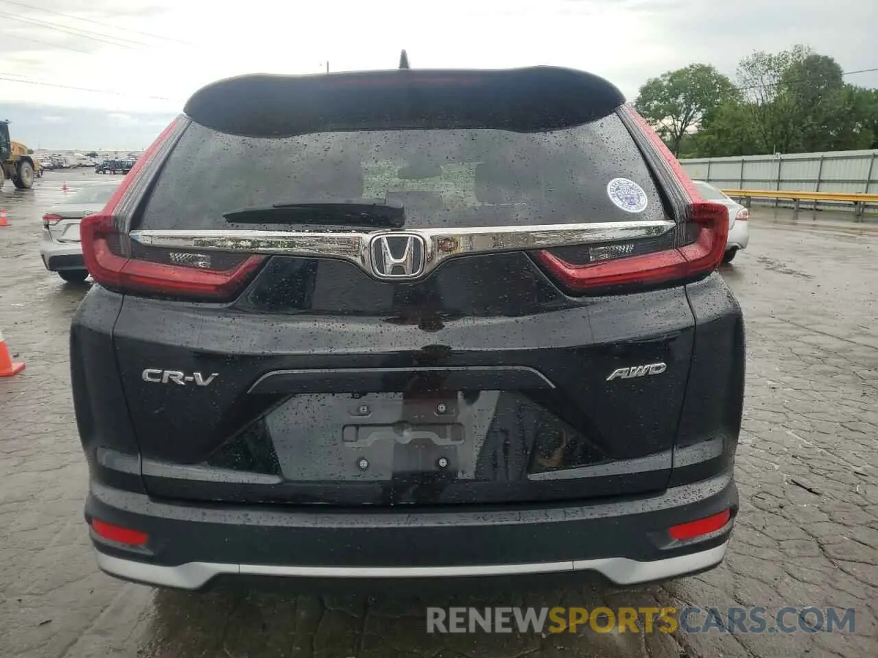 6 Photograph of a damaged car 5J6RW2H81MA000708 HONDA CRV 2021