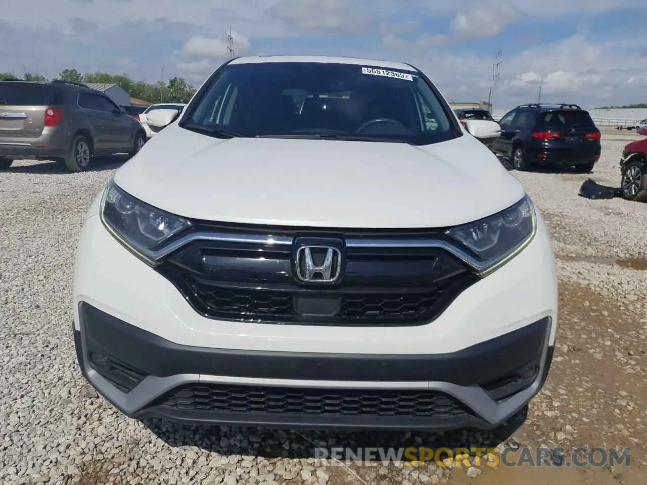 5 Photograph of a damaged car 5J6RW2H84ML005874 HONDA CRV 2021