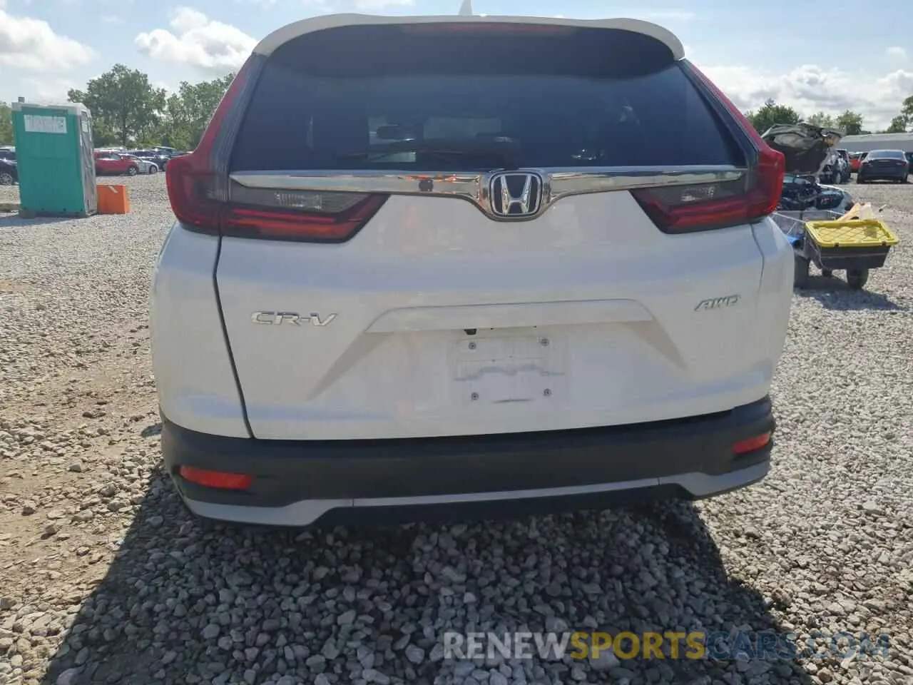 6 Photograph of a damaged car 5J6RW2H84ML005874 HONDA CRV 2021