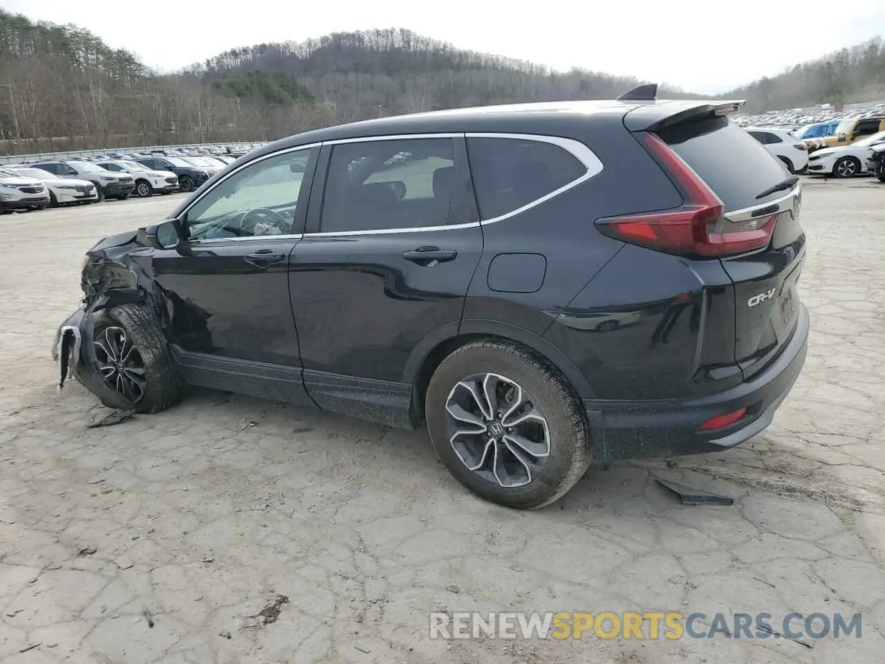 2 Photograph of a damaged car 5J6RW2H85MA006799 HONDA CRV 2021