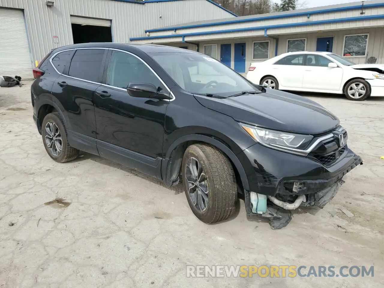4 Photograph of a damaged car 5J6RW2H85MA006799 HONDA CRV 2021
