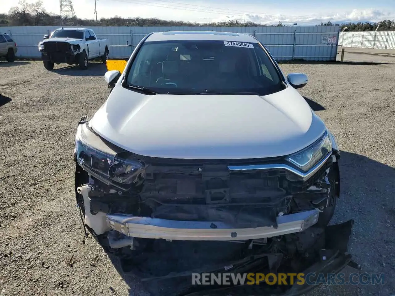 5 Photograph of a damaged car 5J6RW2H87MA011387 HONDA CRV 2021