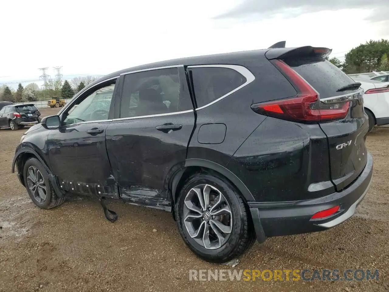 2 Photograph of a damaged car 5J6RW2H8XML007077 HONDA CRV 2021