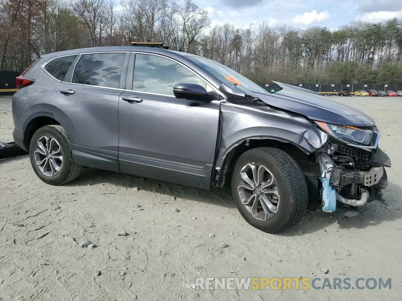 4 Photograph of a damaged car 5J6RW2H8XML014756 HONDA CRV 2021