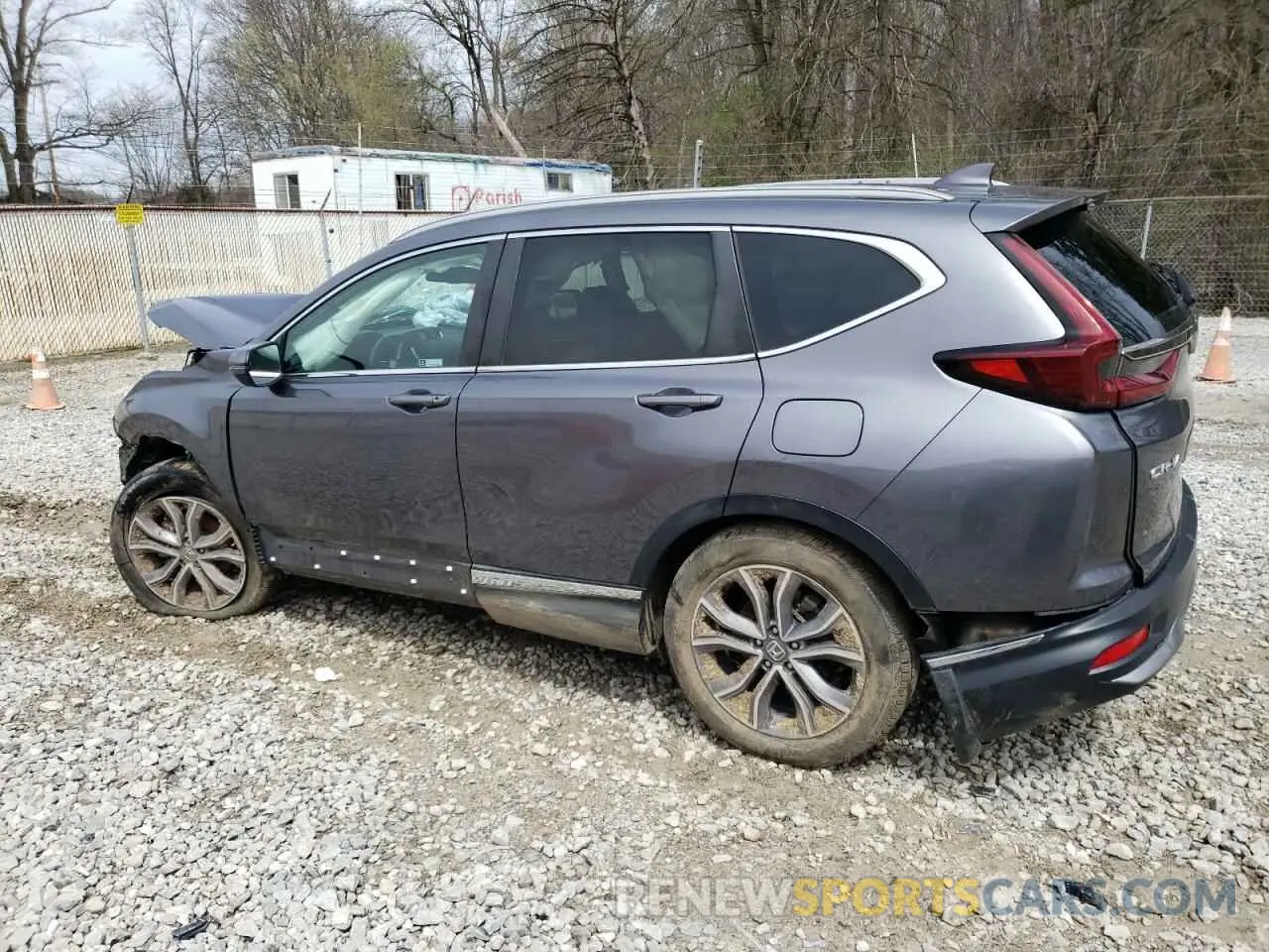 2 Photograph of a damaged car 5J6RW2H95ML004791 HONDA CRV 2021