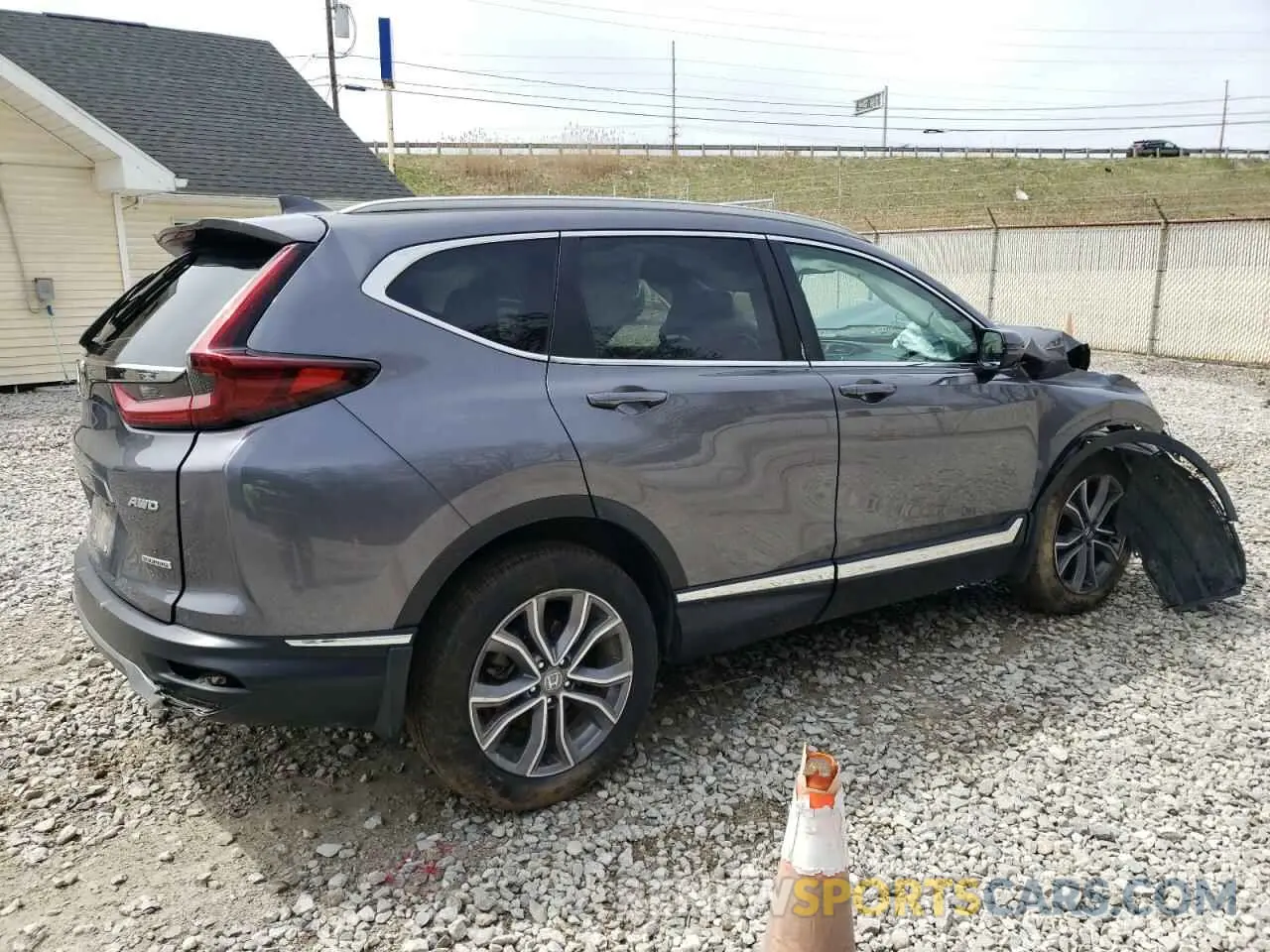 3 Photograph of a damaged car 5J6RW2H95ML004791 HONDA CRV 2021