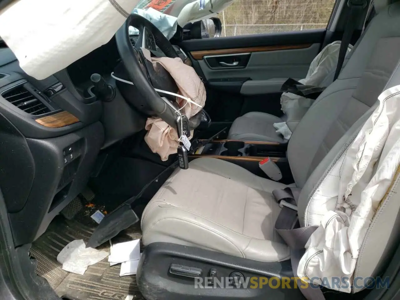 7 Photograph of a damaged car 5J6RW2H95ML004791 HONDA CRV 2021