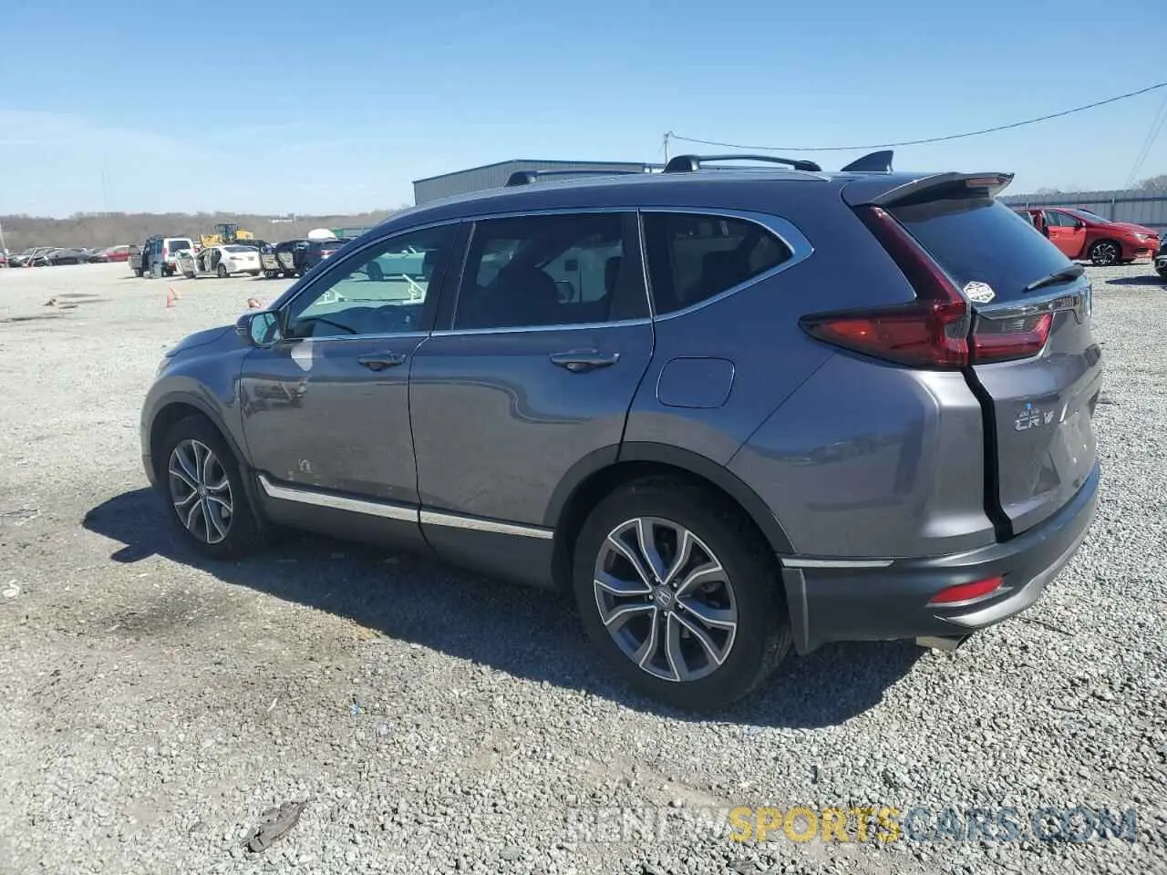 2 Photograph of a damaged car 5J6RW2H99ML016927 HONDA CRV 2021