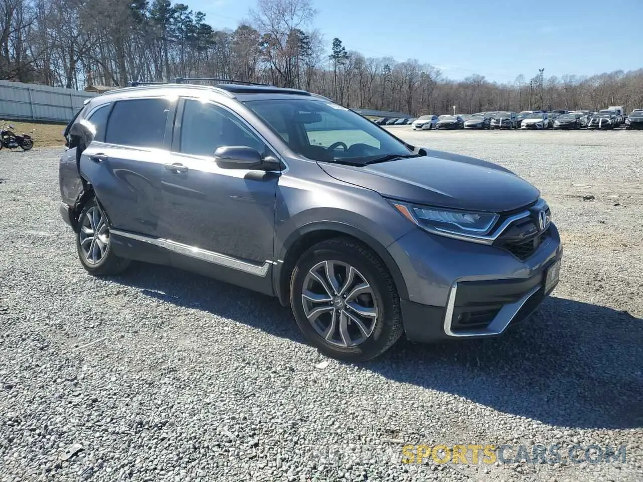 4 Photograph of a damaged car 5J6RW2H99ML016927 HONDA CRV 2021