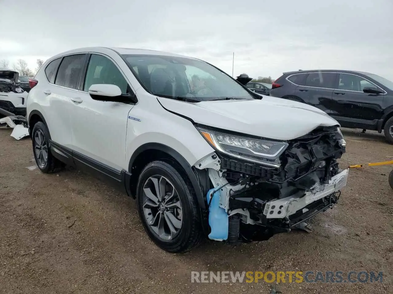 4 Photograph of a damaged car 7FART6H52ME032591 HONDA CRV 2021
