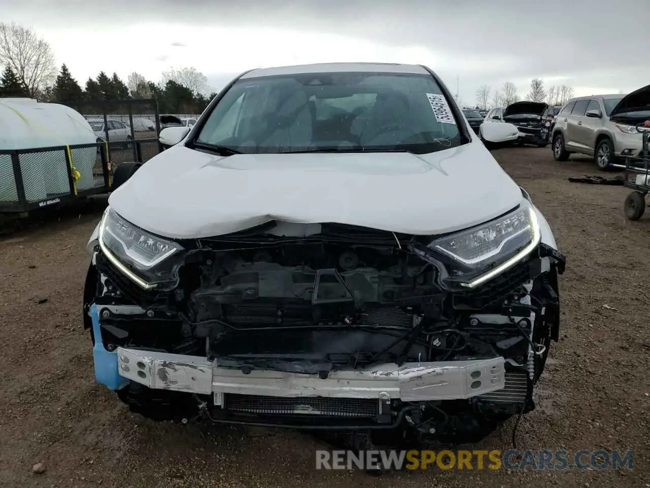 5 Photograph of a damaged car 7FART6H52ME032591 HONDA CRV 2021