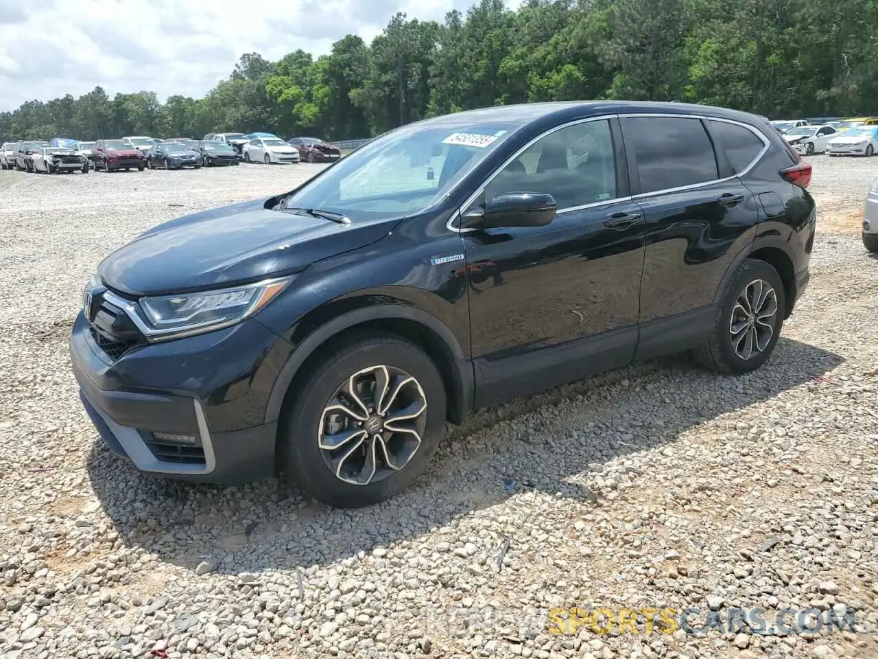 1 Photograph of a damaged car 7FART6H53ME005559 HONDA CRV 2021