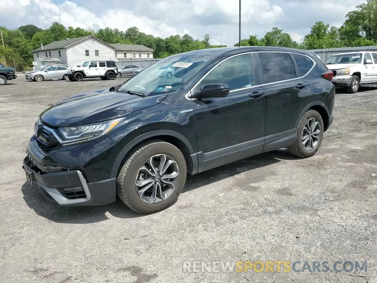 1 Photograph of a damaged car 7FART6H53ME006940 HONDA CRV 2021