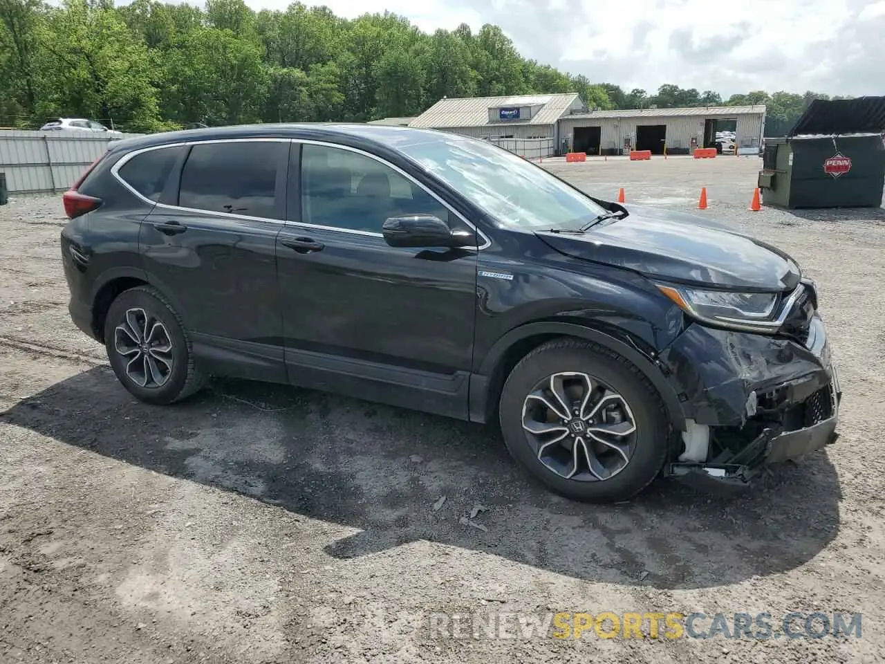 4 Photograph of a damaged car 7FART6H53ME006940 HONDA CRV 2021