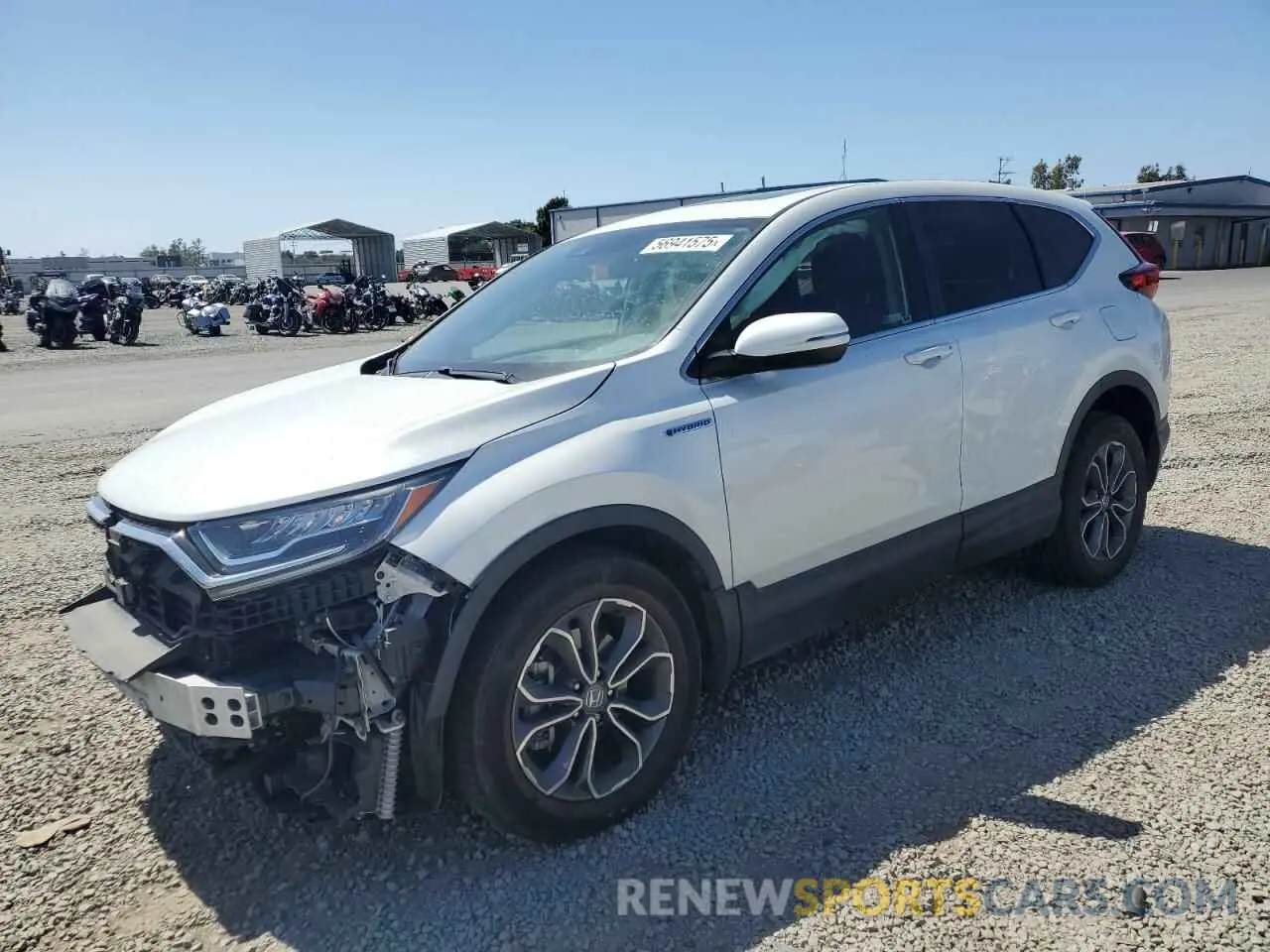 1 Photograph of a damaged car 7FART6H53ME023849 HONDA CRV 2021