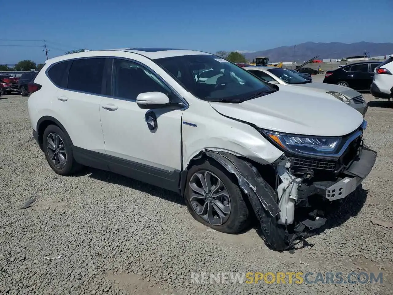 4 Photograph of a damaged car 7FART6H53ME023849 HONDA CRV 2021