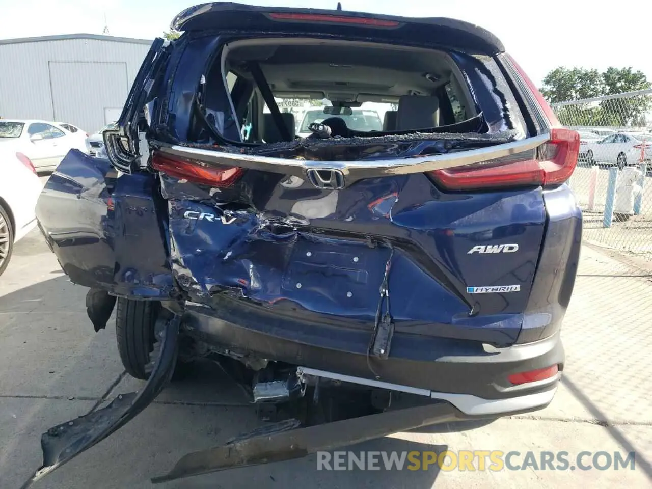 6 Photograph of a damaged car 7FART6H55ME018555 HONDA CRV 2021