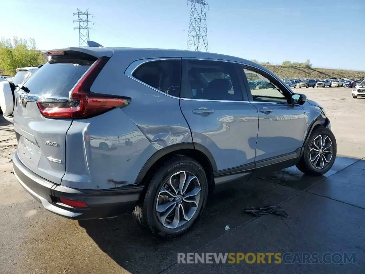 3 Photograph of a damaged car 7FART6H5XME016669 HONDA CRV 2021
