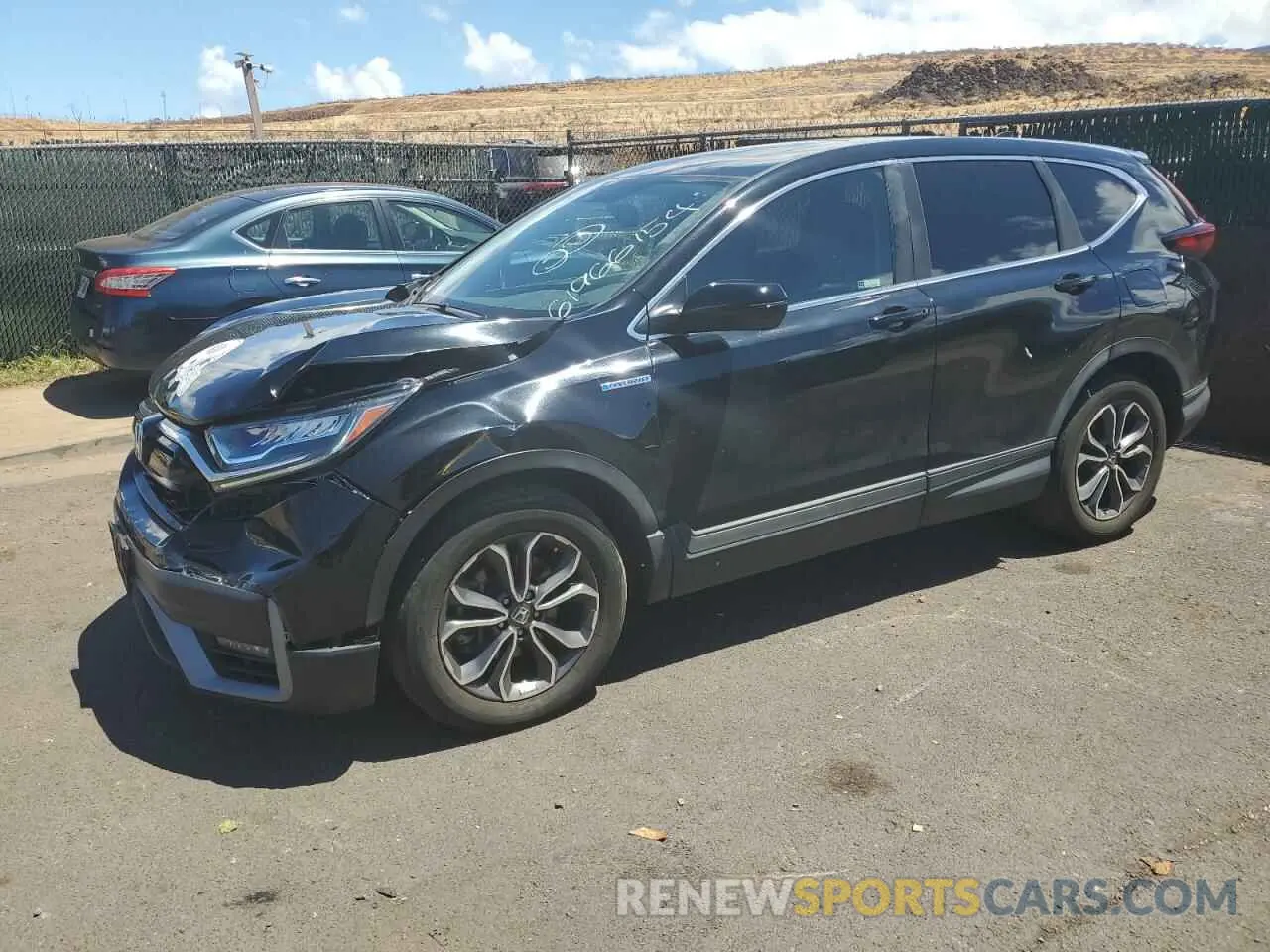 1 Photograph of a damaged car 7FART6H82ME034660 HONDA CRV 2021