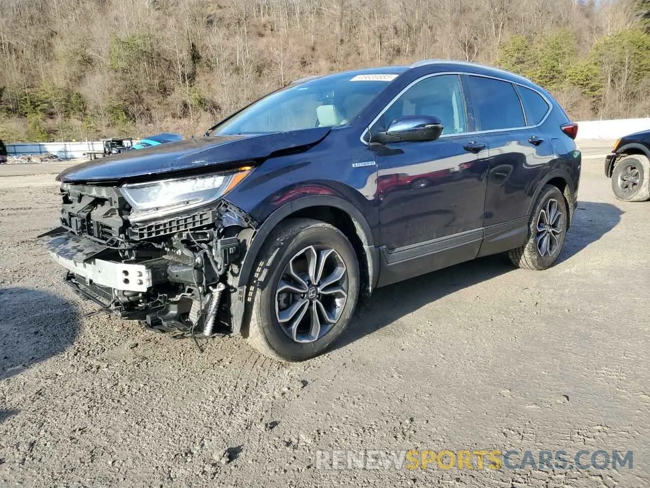 1 Photograph of a damaged car 7FART6H82ME035436 HONDA CRV 2021
