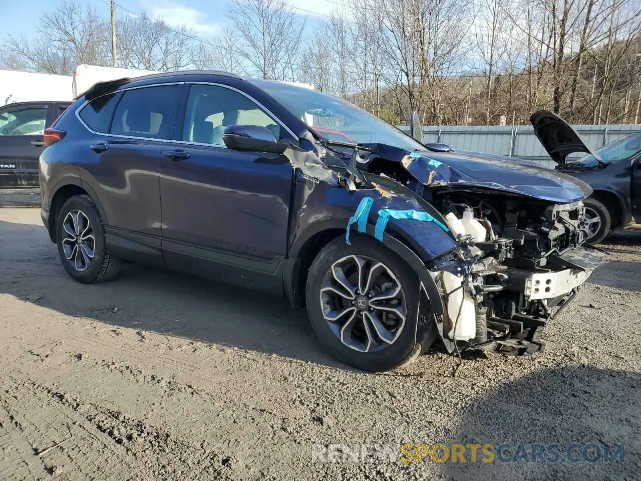 4 Photograph of a damaged car 7FART6H82ME035436 HONDA CRV 2021