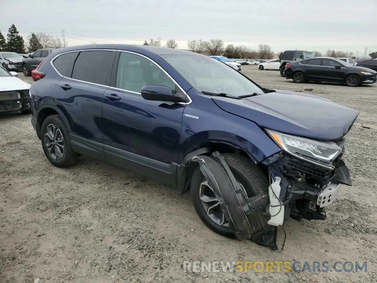 4 Photograph of a damaged car 7FART6H83ME000422 HONDA CRV 2021