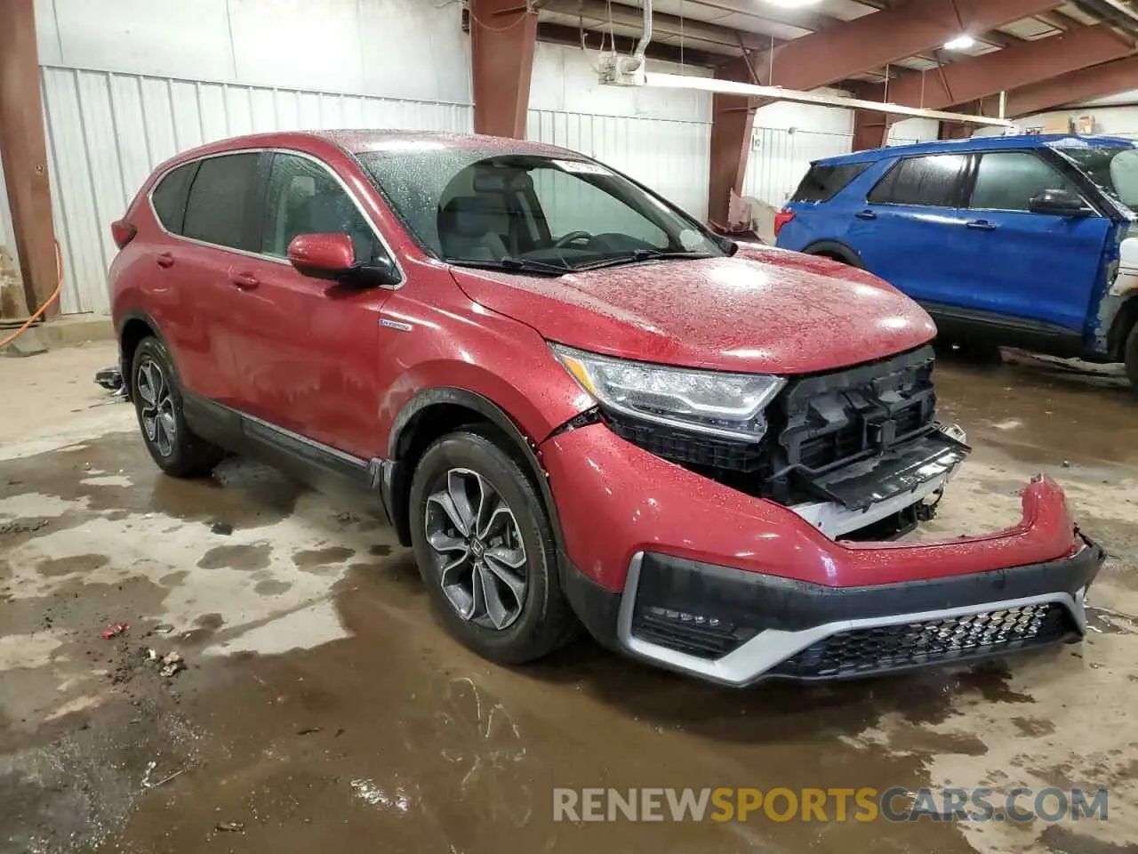 4 Photograph of a damaged car 7FART6H83ME001618 HONDA CRV 2021