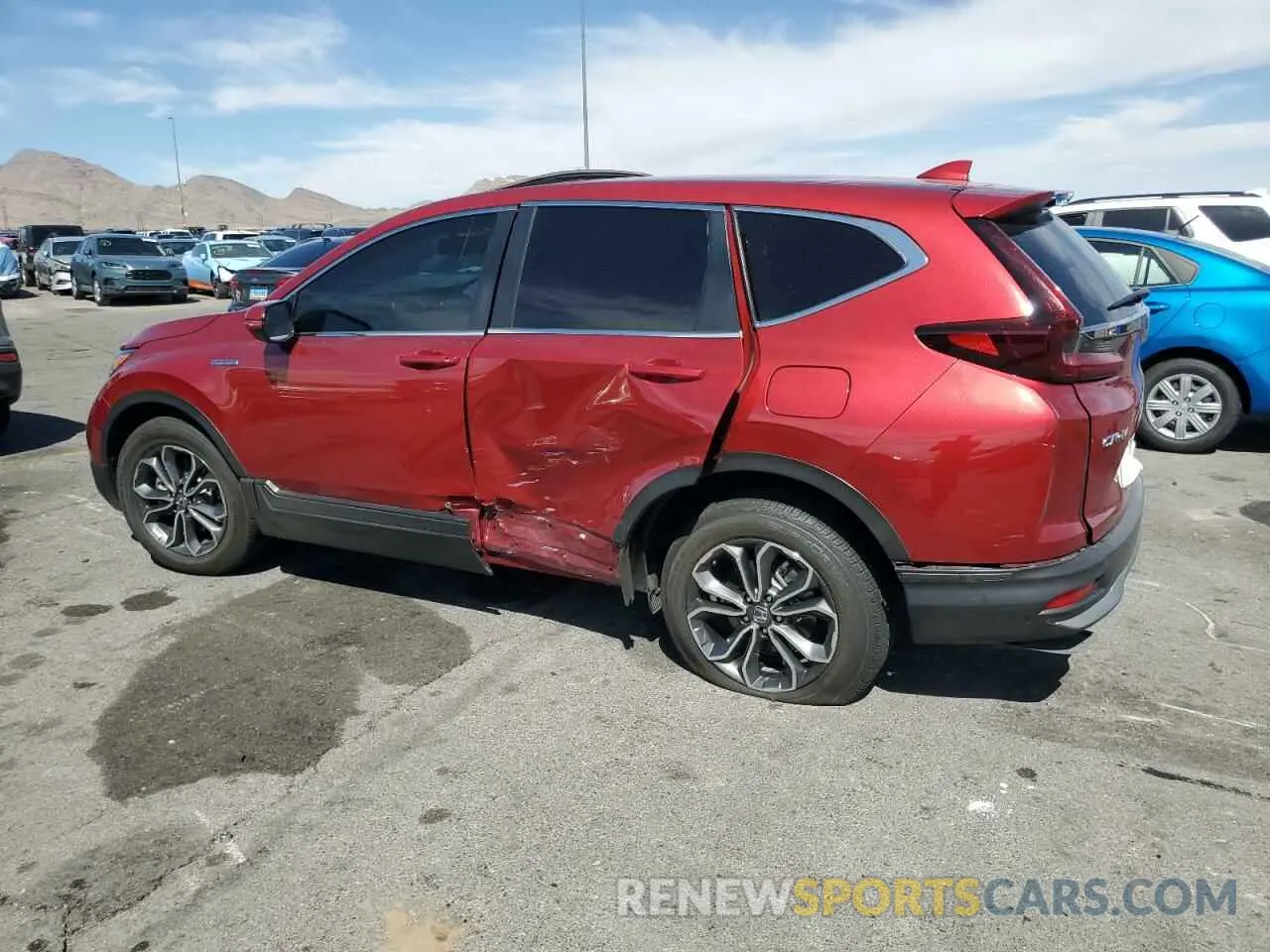 2 Photograph of a damaged car 7FART6H86ME026920 HONDA CRV 2021