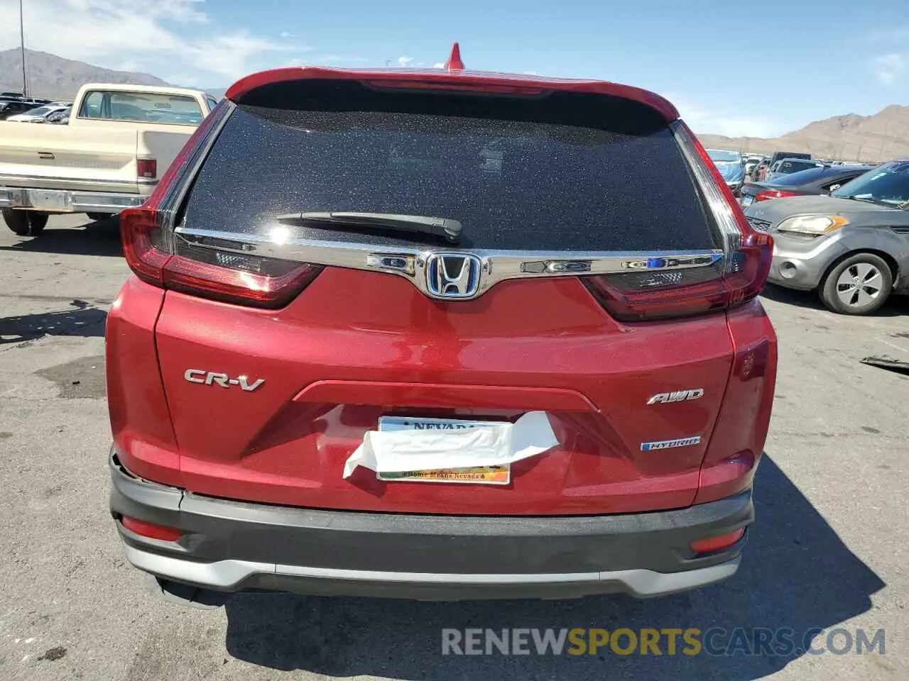 6 Photograph of a damaged car 7FART6H86ME026920 HONDA CRV 2021