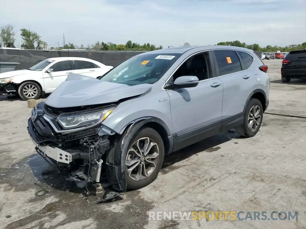1 Photograph of a damaged car 7FART6H89ME025633 HONDA CRV 2021