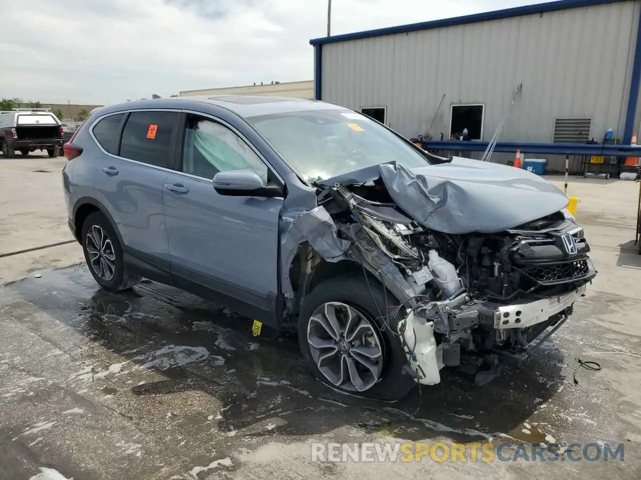 4 Photograph of a damaged car 7FART6H89ME025633 HONDA CRV 2021