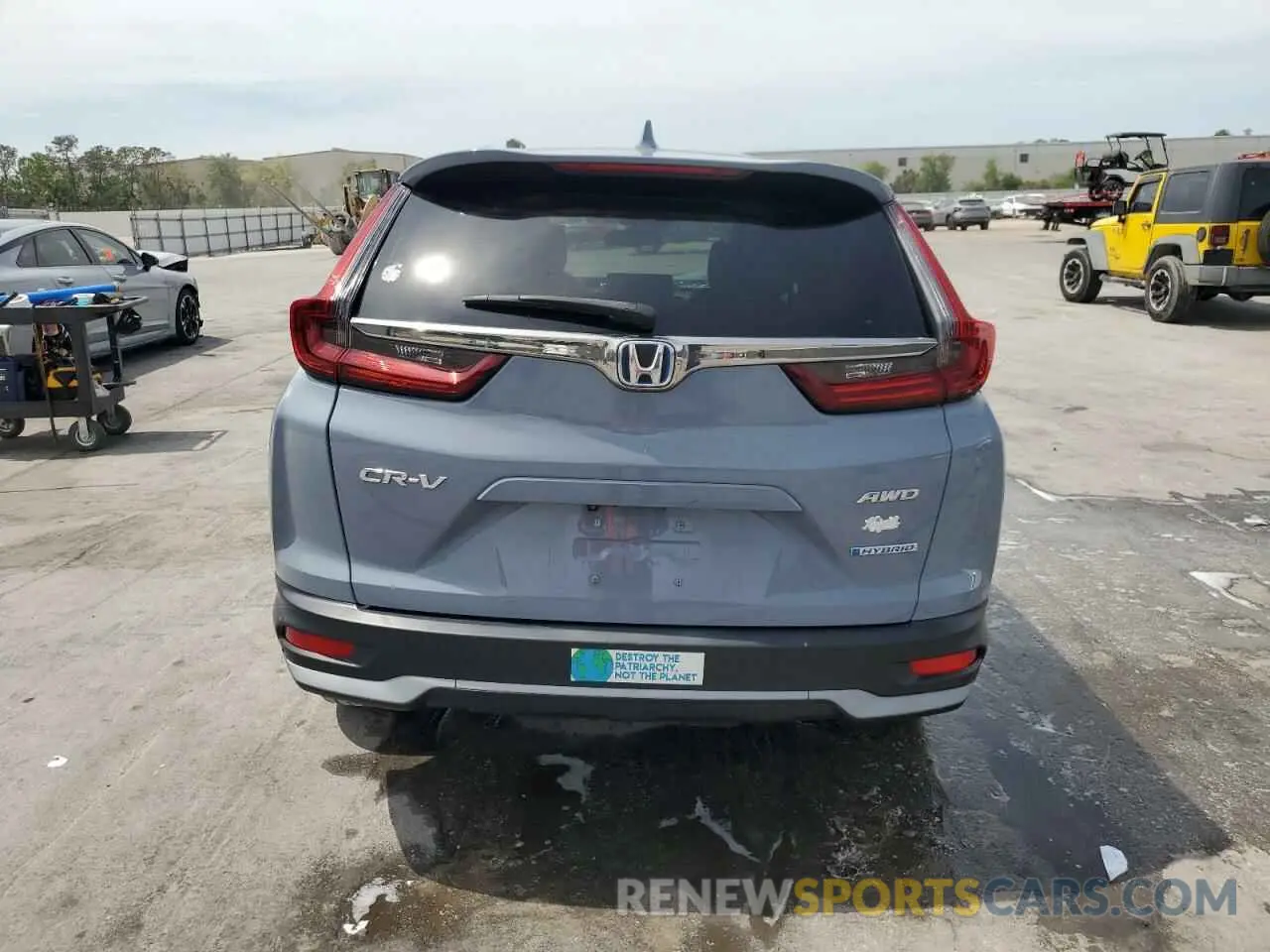 6 Photograph of a damaged car 7FART6H89ME025633 HONDA CRV 2021