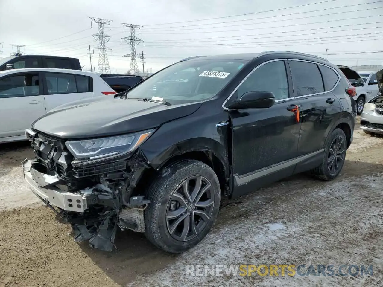 1 Photograph of a damaged car 7FART6H90ME031295 HONDA CRV 2021