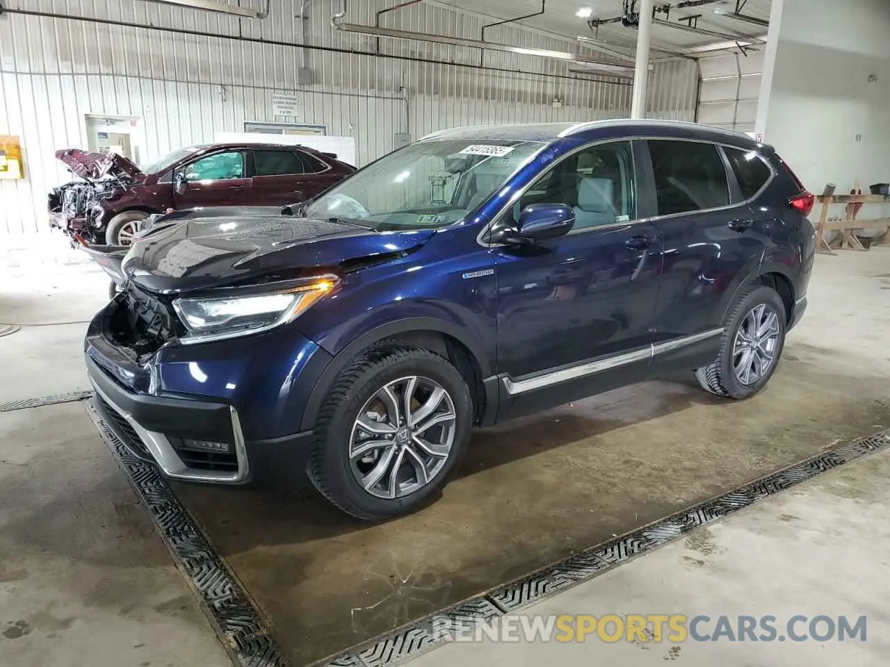 1 Photograph of a damaged car 7FART6H91ME015686 HONDA CRV 2021