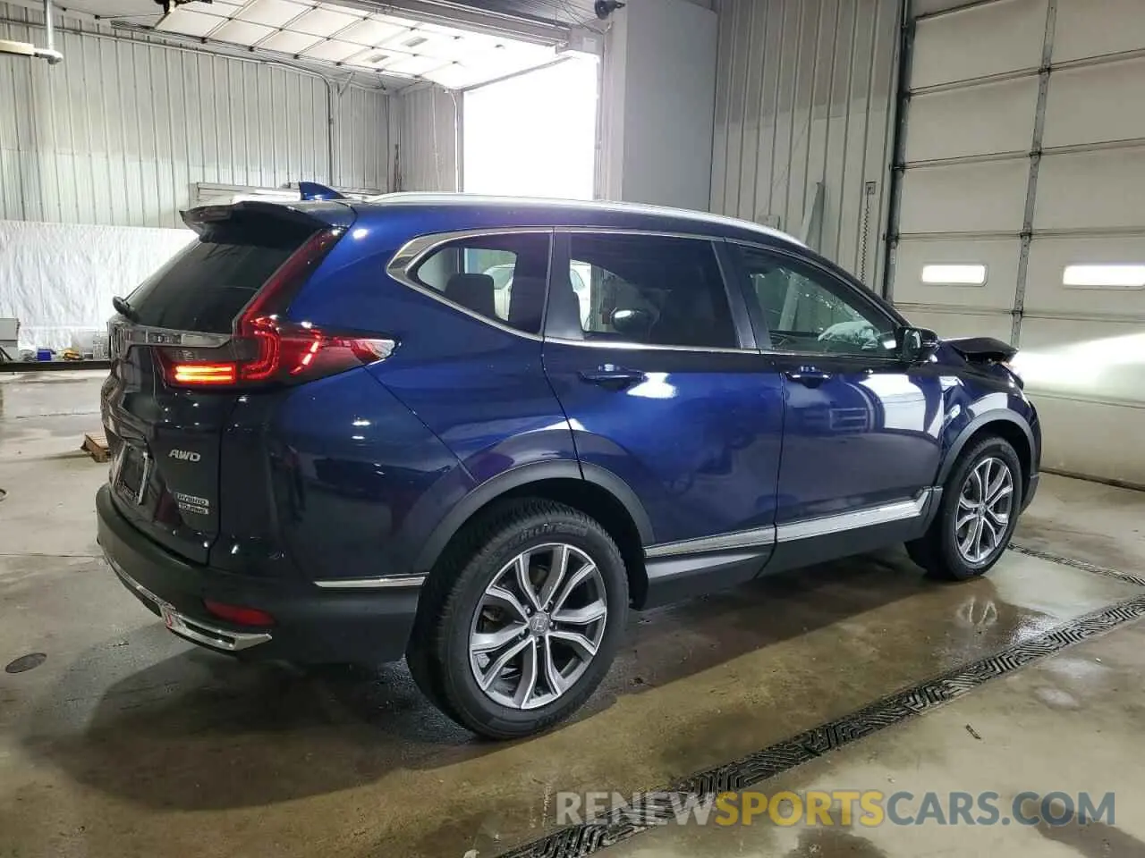 3 Photograph of a damaged car 7FART6H91ME015686 HONDA CRV 2021