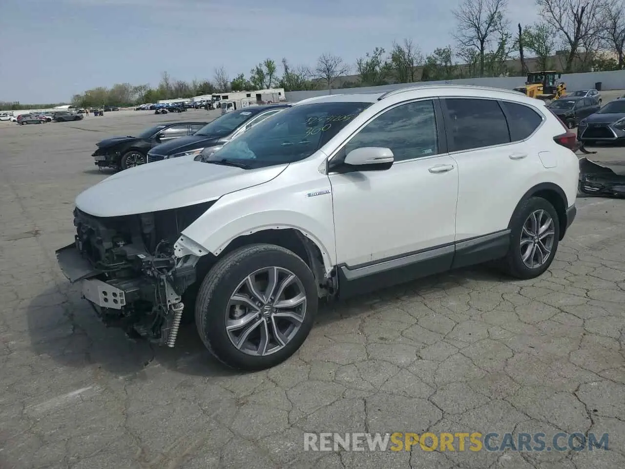 1 Photograph of a damaged car 7FART6H97ME001372 HONDA CRV 2021