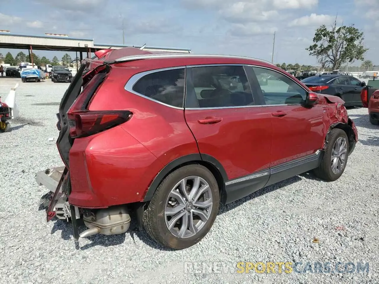3 Photograph of a damaged car 7FART6H99ME035586 HONDA CRV 2021