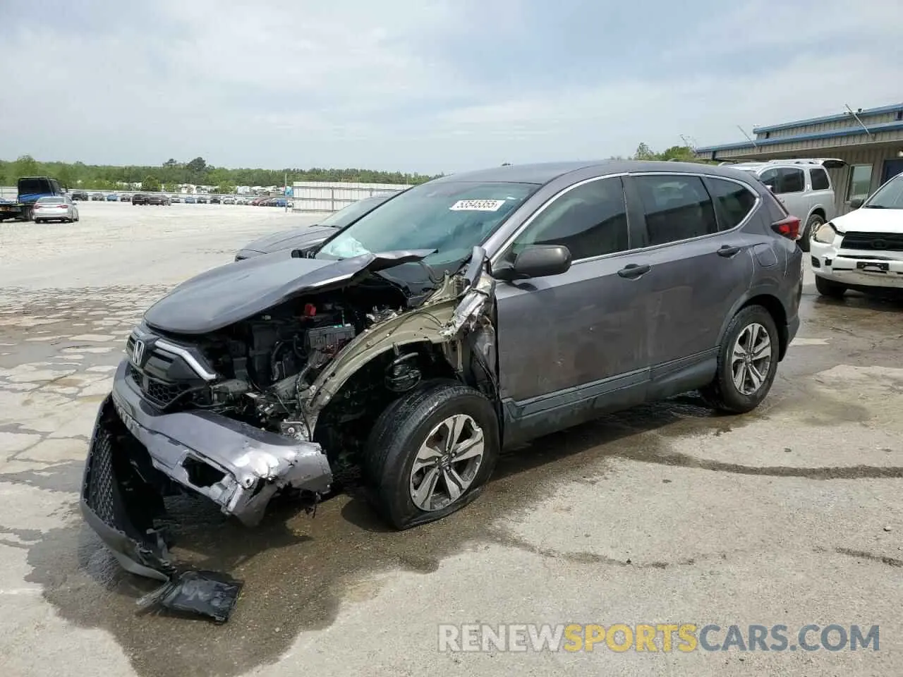1 Photograph of a damaged car 7FARW1H2XME011553 HONDA CRV 2021