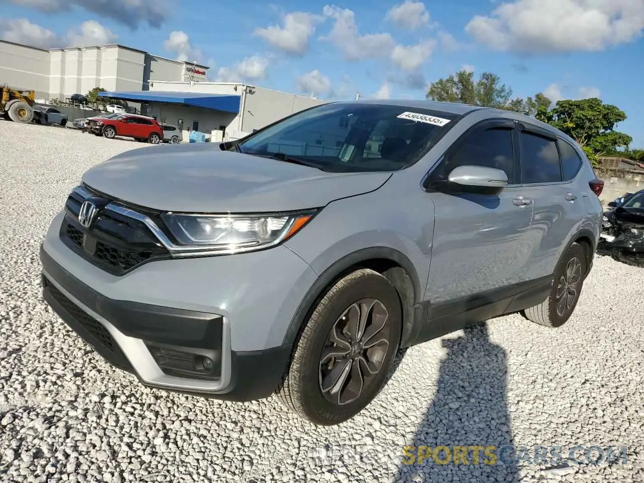 1 Photograph of a damaged car 7FARW1H52ME003585 HONDA CRV 2021