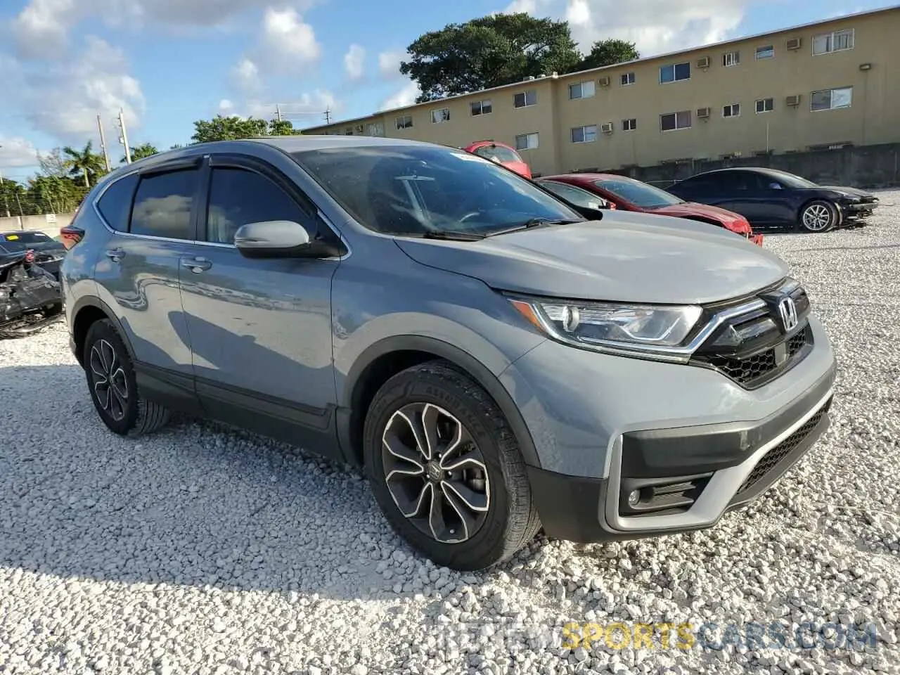 4 Photograph of a damaged car 7FARW1H52ME003585 HONDA CRV 2021