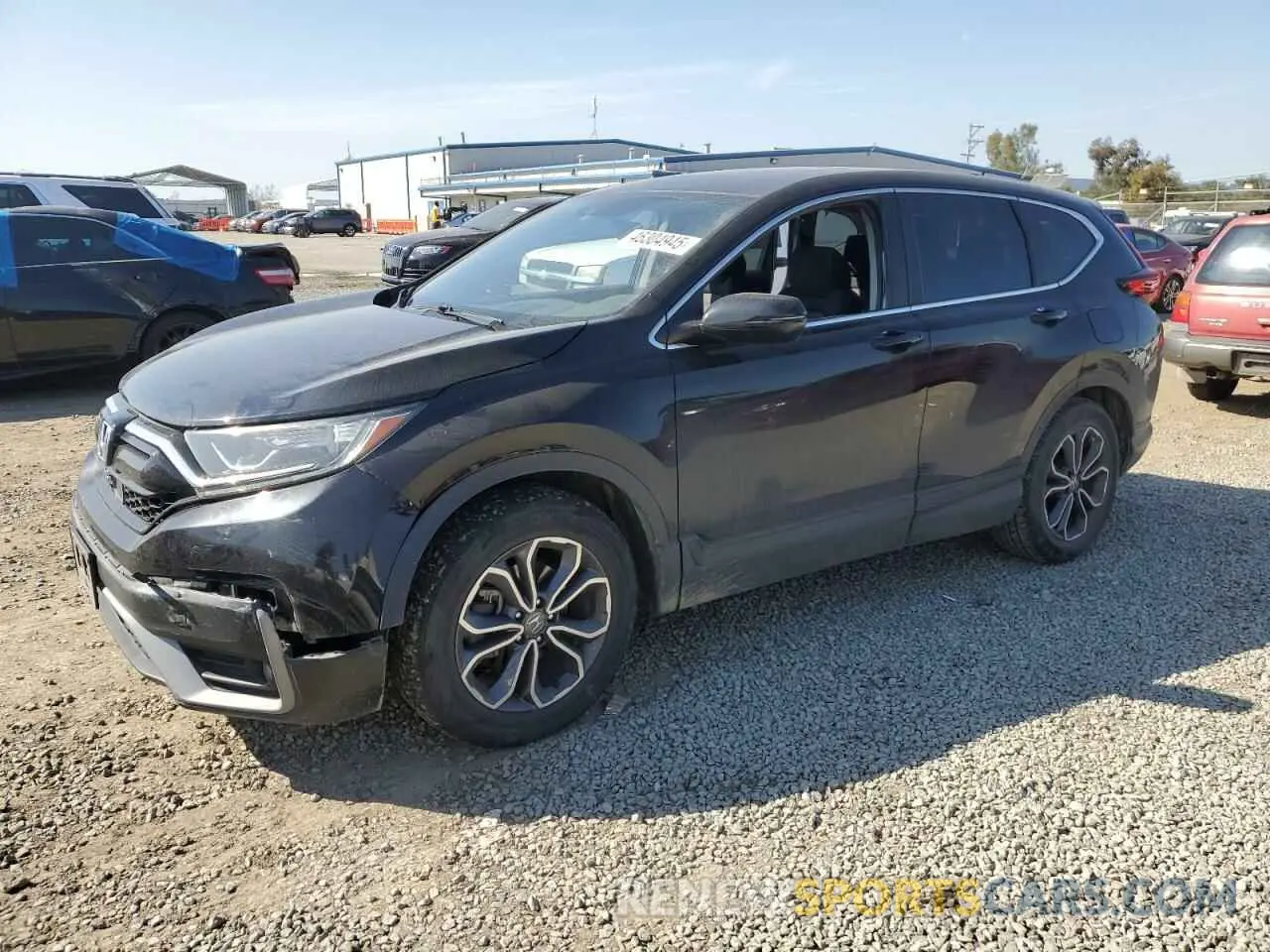 1 Photograph of a damaged car 7FARW1H52ME014019 HONDA CRV 2021