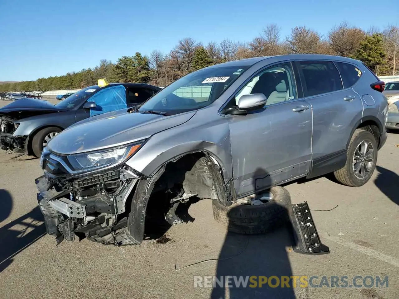 1 Photograph of a damaged car 7FARW1H58ME005485 HONDA CRV 2021
