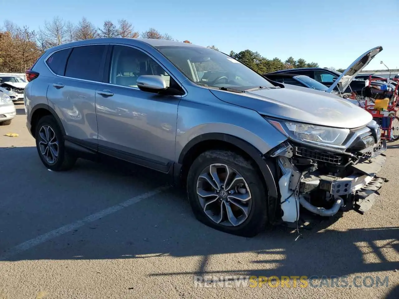 4 Photograph of a damaged car 7FARW1H58ME005485 HONDA CRV 2021