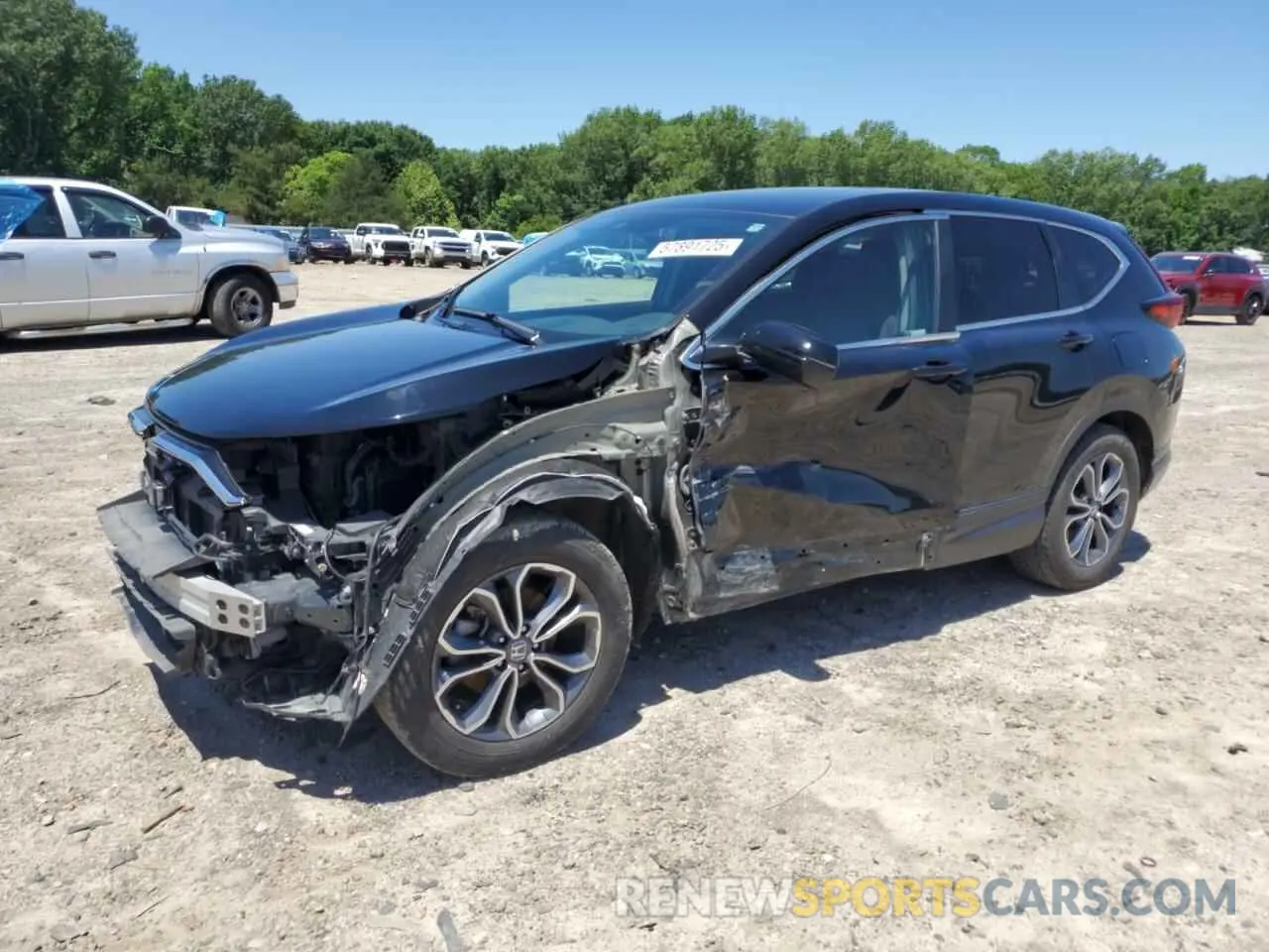 1 Photograph of a damaged car 7FARW1H58ME010718 HONDA CRV 2021